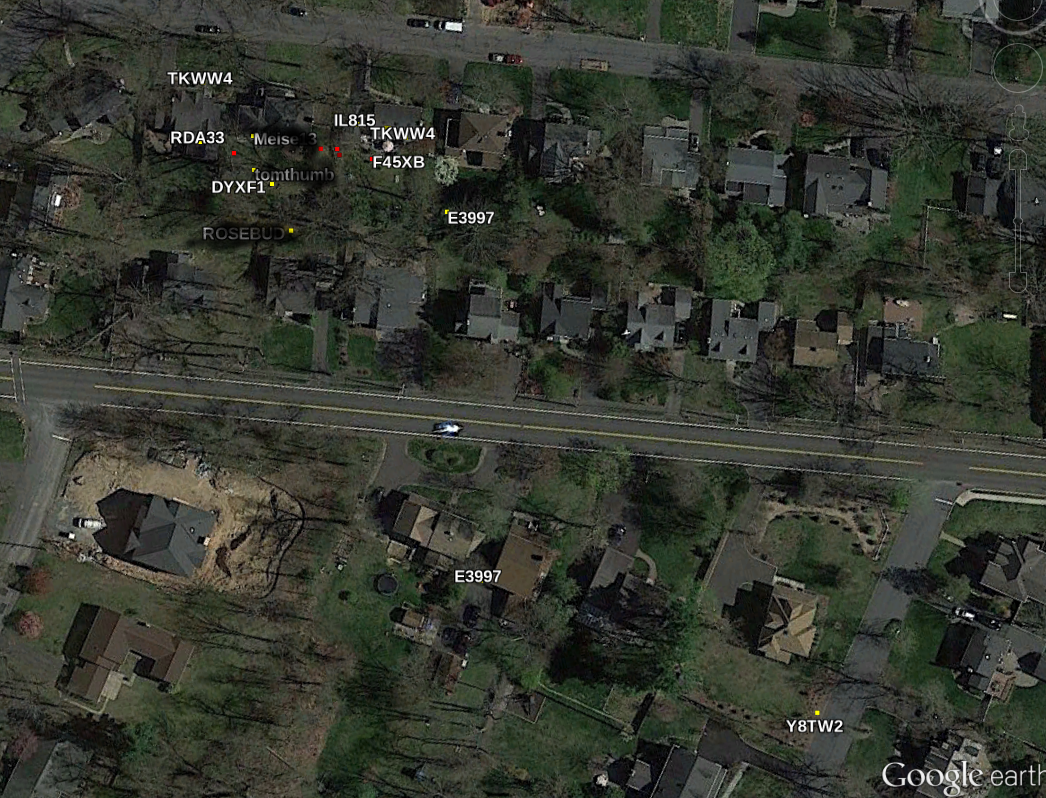 Kisment file with Google map overlay